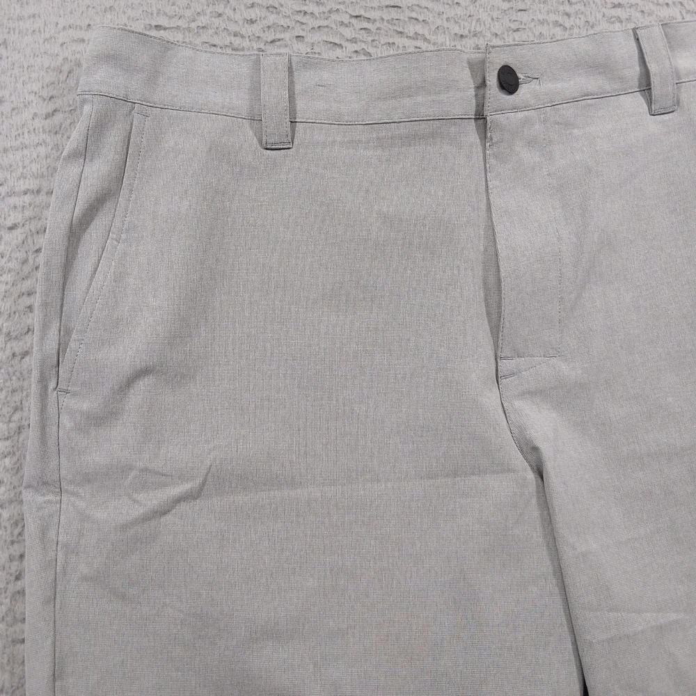 Banana Republic Core Temp Shorts Men's 38 Performance Stretch Grey‎